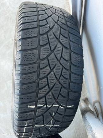 Jante Audi A3A4A5A6 cu cauc 225/50/R17 Dunlop iarna dot2014 5-6mm 75jx17et28 - 12