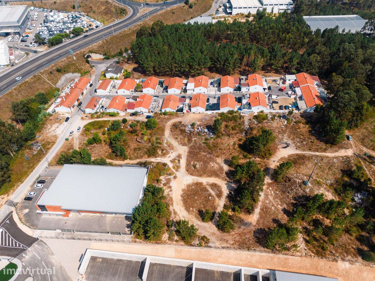 Terreno industrial com 4.400 m² na Cova das Faias – Leiria - Grande imagem: 3/6