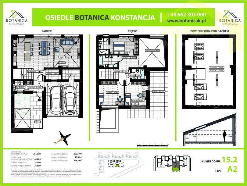 Botanica Konstancja | Dom 15.2 | Garaż 2 | Ogródek
