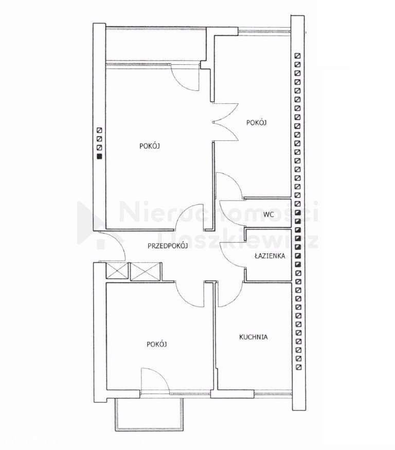 3pok. STARY ŻOLIBORZ | PO REMONCIE | cegła, 1966r. | 2 piwnice | METRO-15