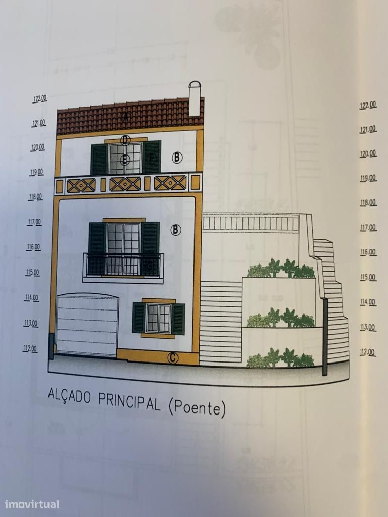 Terreno na Cotovia/Sesimbra com projecto aprovado. Ref. 5774