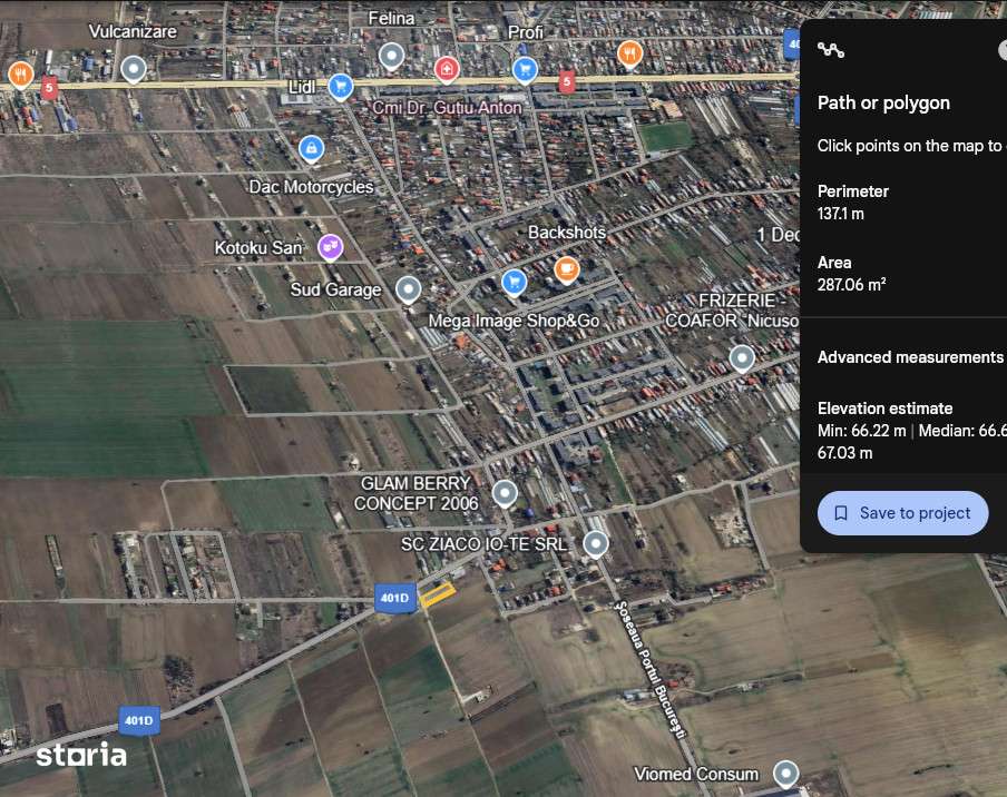 De vanzare | Teren 1184 mp | 1 Decembrie - Imagine principală: 3/5