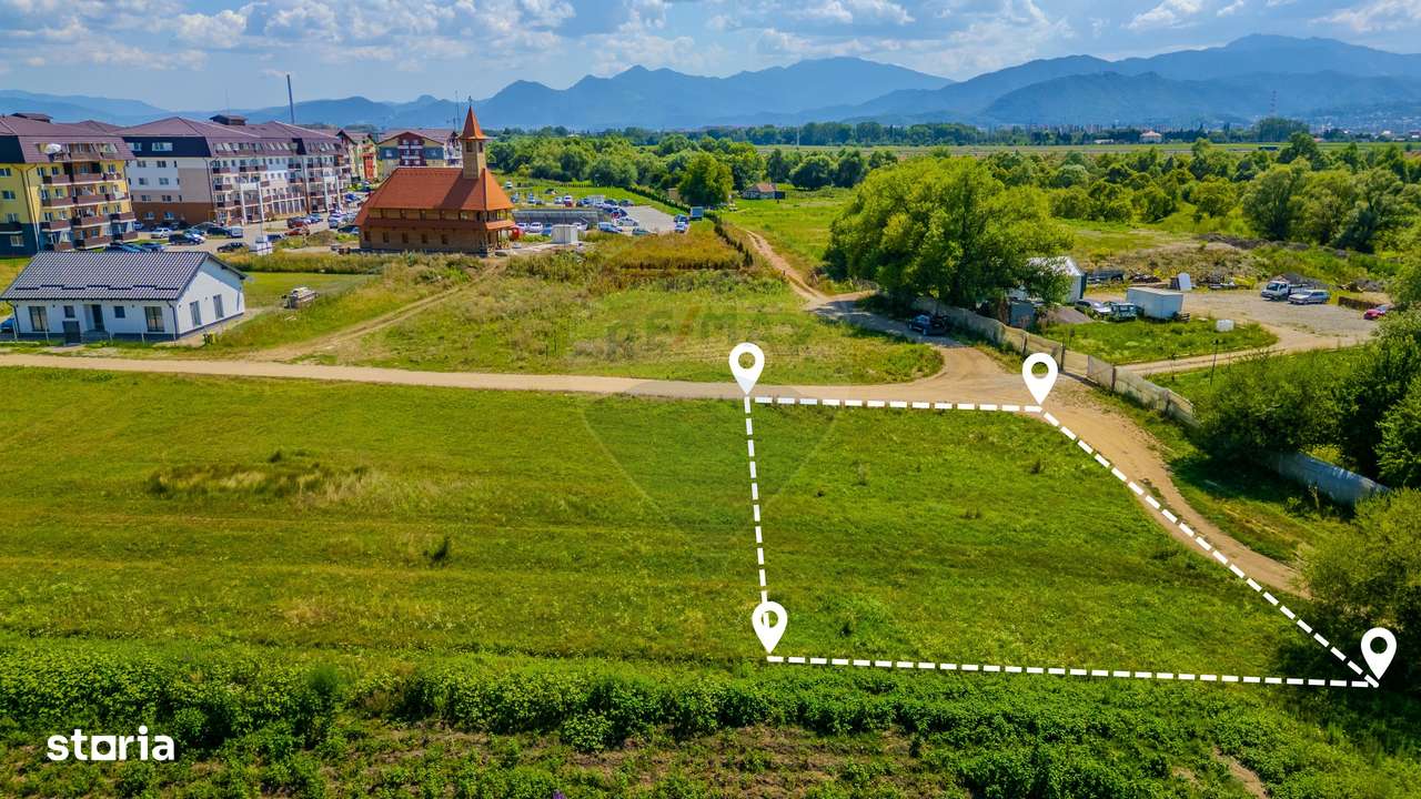 Teren intravilan 947 mp de vânzare – Sanpetru, Strada Drumul cu Plopi - Imagine principală: 2/7