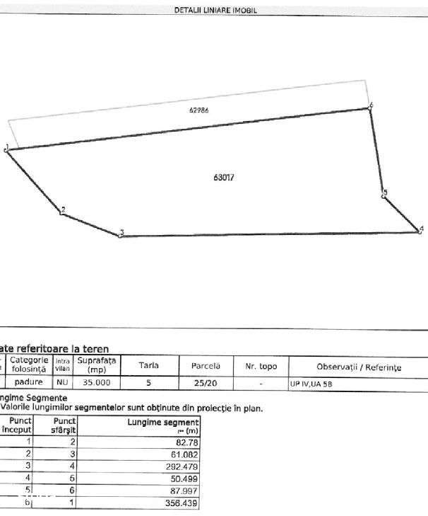 Teren padure, cota de 1/48 Horgesti, ID: R2325871 - Imagine principală: 5/11