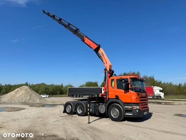 Scania P 380 ORG, 155tkm ! HDS PALFINGER 23002  K 6 - 6