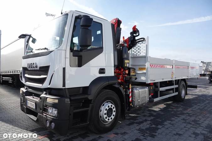 Iveco 310 / 4x2 / SKRZYNIOWY- 7,1 M / HDS FASSI 110 - 7,9 M / MANUAL / EURO 6 - 12