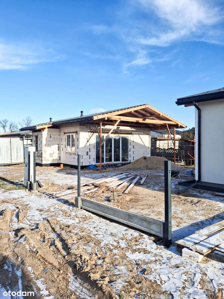 Nowy dom 54 m² + działka 320 m² | taras 18m²  | Niwy-Szczerców-2