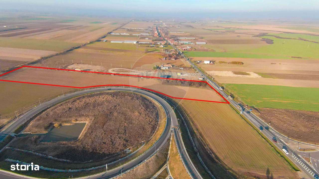 Teren 27.093mp de vânzare în Biharia / Șoseaua E671, Nod Rutier A3 - Imagine principală: 5/8