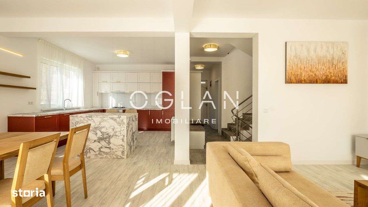 Casa cu garaj in Cisnadioara, mobilata utilata, 549 mp teren, COMISION - Imagine principală: 5/16