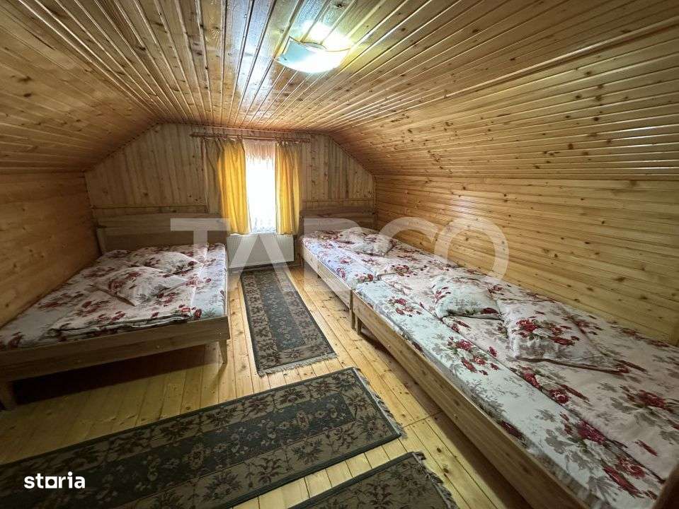 Cabana spatioasa la 5 km de Partia Sureanu complet utilata-18