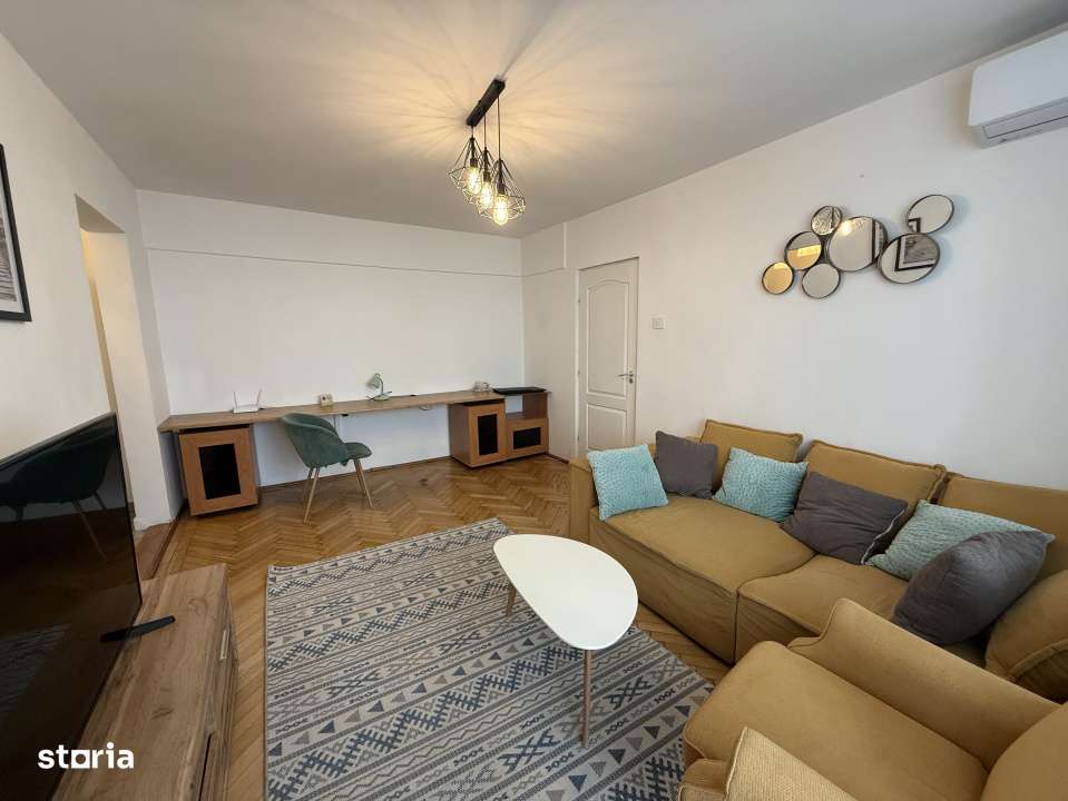 Apartament 2 camere, 47 mp utili + balcon, mobilat - zona Garii - Imagine principală: 3/8