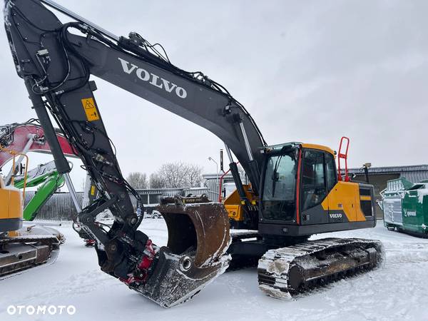 Volvo EC220EL 2 łyżki system 3D Leica ROTOTILT podwozie 90% - 6