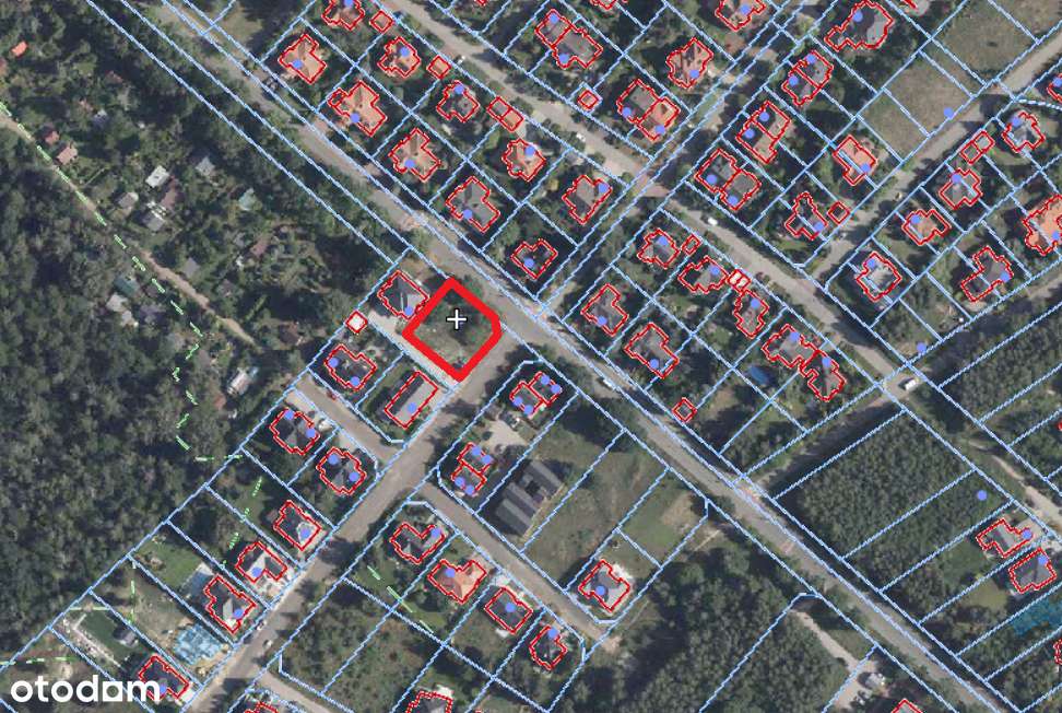 Działka budowlana 841 m² – Poznań, Strzeszyn ul. Wańkowicza-11