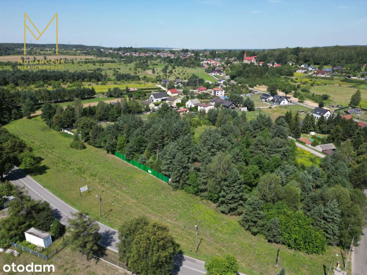 Działka Budowlana 4966 m2 blisko lasu Łęka-7