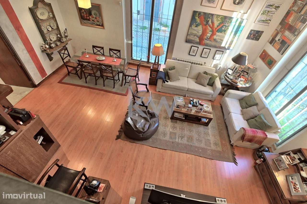 T3 com 140m2 no Príncipe Real com garagem, elevador e arrecadação - Grande imagem: 3/34