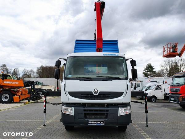 Renault PREMIUM 18.280 4x2 HDS Fassi F110+Wywrotka Ład-8220kg DMC 18ton - 28