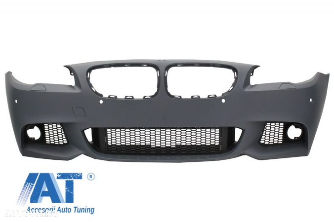 Pachet Exterior compatibil cu BMW F10 Seria 5 (2011-2014) M-Technik Design - 3