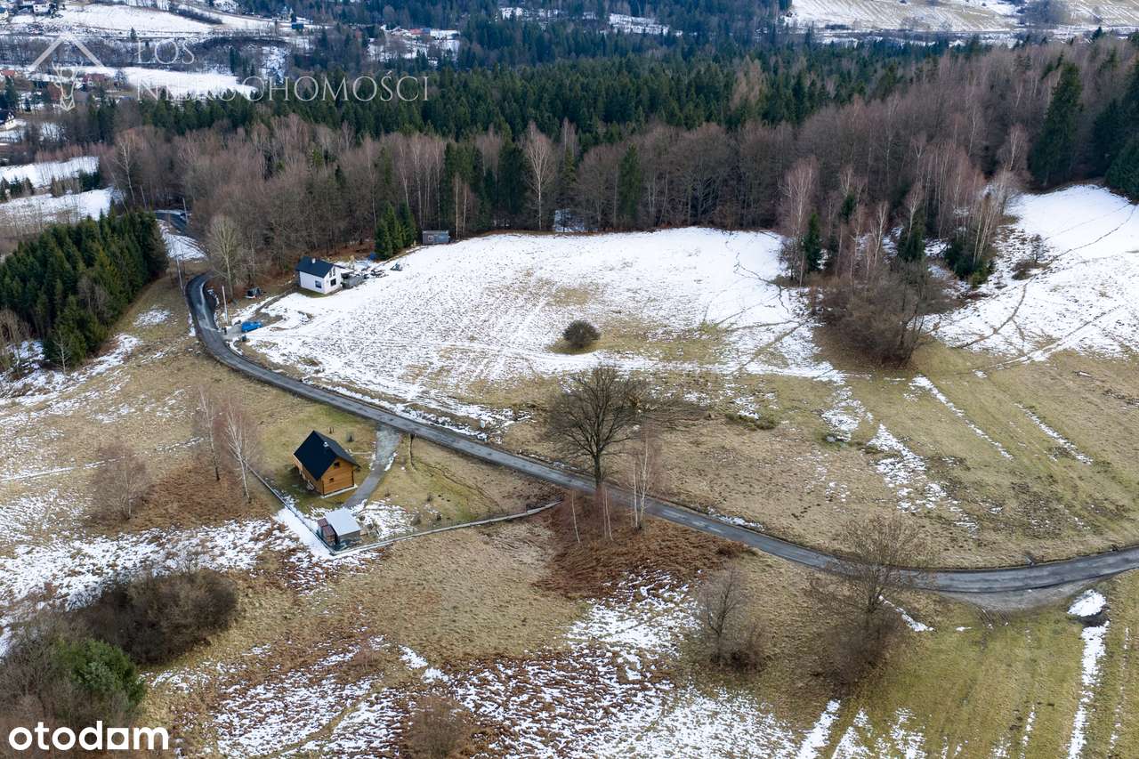 Działka z doskonałym dojazdem. Jeleśnia - nieruchomość inwestycyjna-10