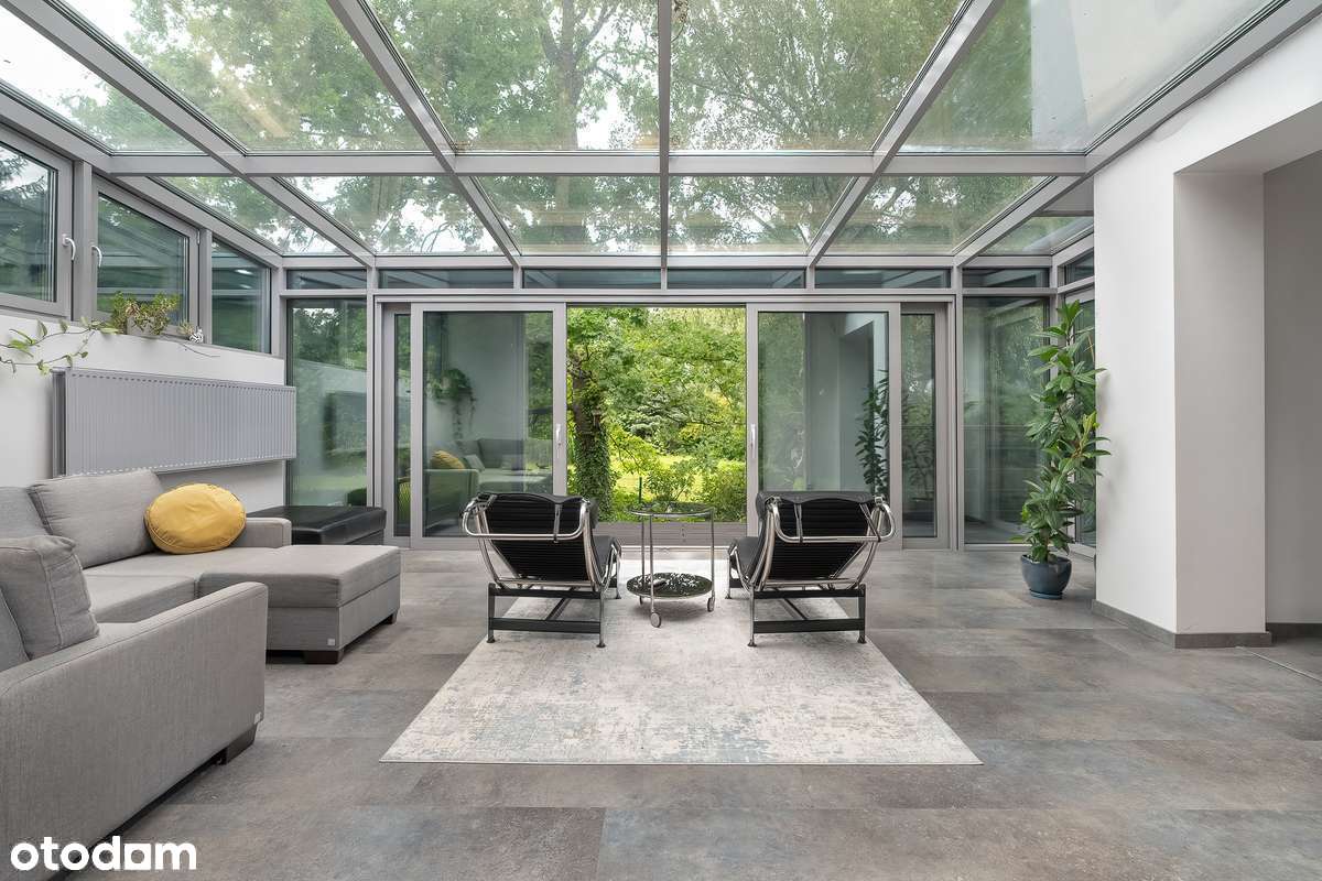 Nowoczesny dom wolnostojący z ogrodem zimowym, 10 pokoi, Poznań-3