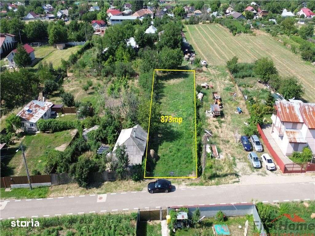 Teren intravilan de vanzare in Campineanca 873mp - Imagine principală: 4/17