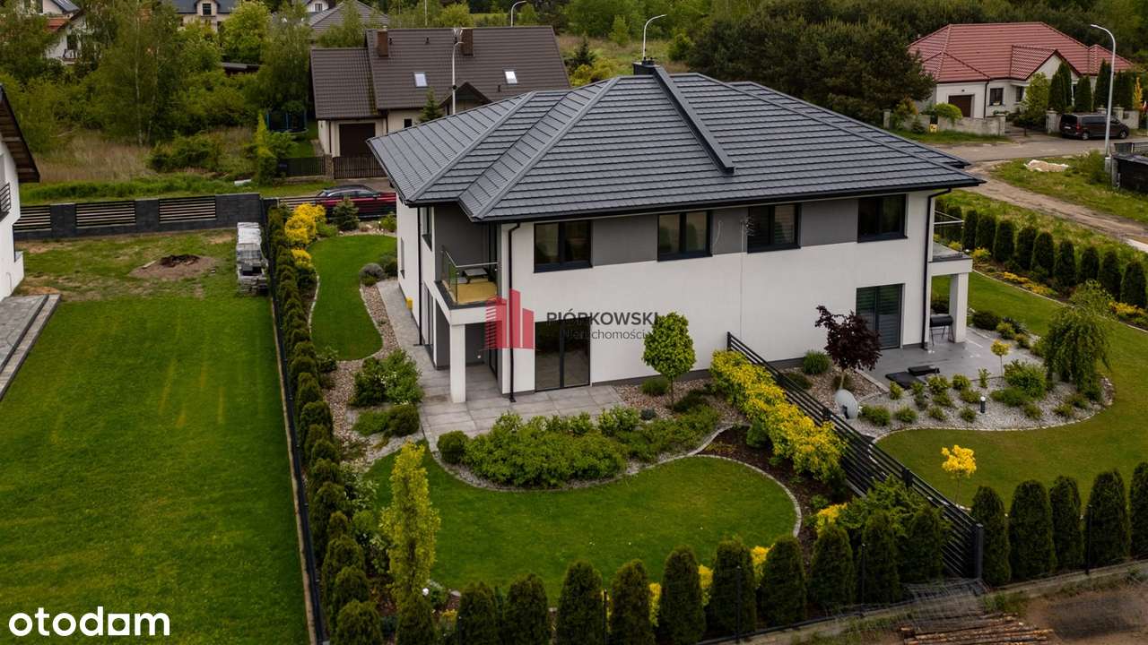 Nowoczesny dom w zabudowie bliźniaczej w Cekanowi-4