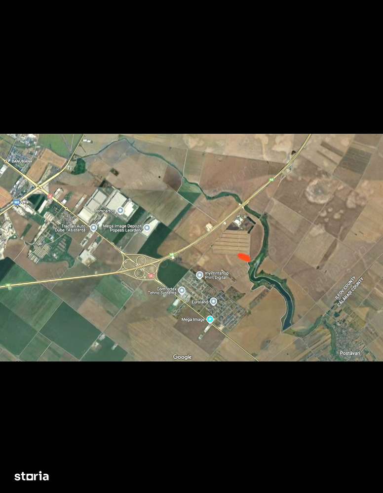 Teren Allegria, intravilan, șoseaua Oltenitei, A0, Popesti - Glina - Imagine principală: 4/4