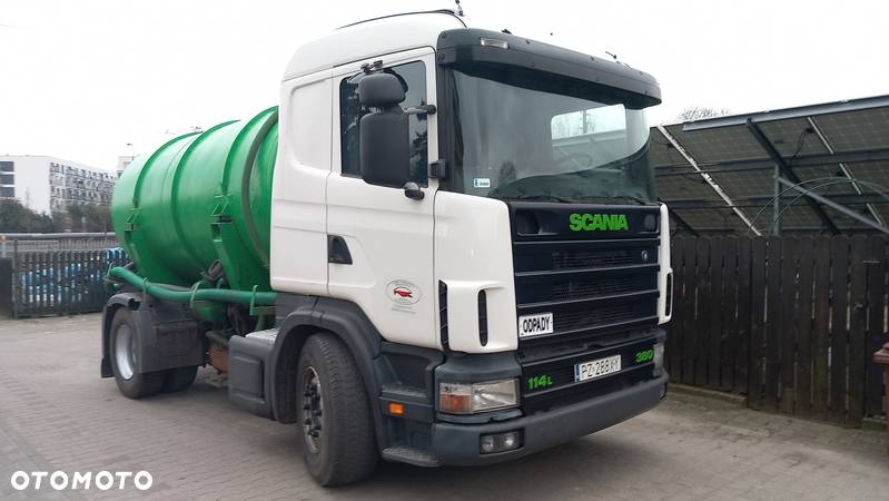 Scania 114L 380 euro3 asenizacyjny beczka - 1