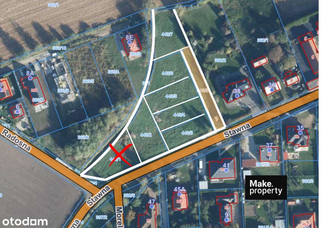 Działka, 682 m², Głuchowo-0