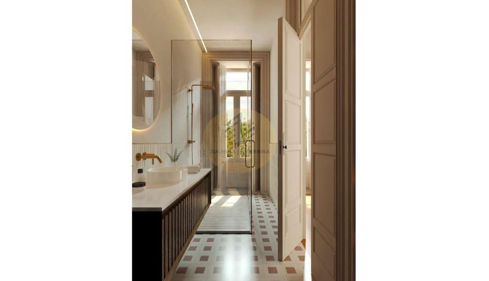 Apartamento T1 Novo com Jardim Privativo de 84m² na Baixa do Porto-5