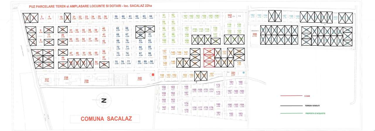 Teren intravilan constructii case-Sacalaz - Imagine principală: 4/4