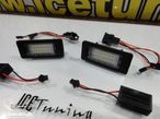 Suporte De Lâmpada De Matricula Com Led Branco Para Audi A1, A3, A4 B8, A5, A6, A7, Q3, Q5, Q7, TT, TTS, TTRS, Porsche Panamera 2010-, Seat Alhambra, Ibiza 6J SC/5-doors/ST 2008, Ateca, VW Sharan 7N, Touran GP2, Touareg 2, Tiguan, Polo, Golf 6, 7 Variant, Golf Plus, Jetta, Passat B6, B7, Skoda Fabia 5J, Superb 3T, Octavia (5E), Rapid  Yeti 5L. - 3