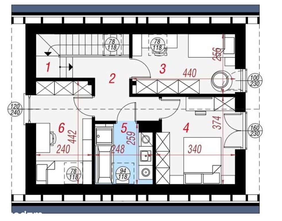 Dom na północy Rzeszowa|4 pokoje|garaż| super cena - Pełny obrazek: 5/7