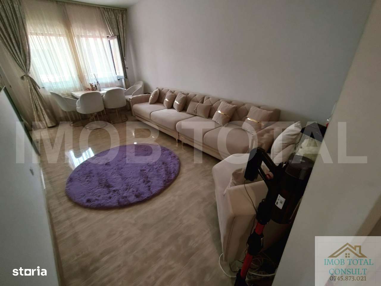 Apartament 3 camere , Zona Targul Saptamanal, mobilat si utilat - Imagine principală: 1/10