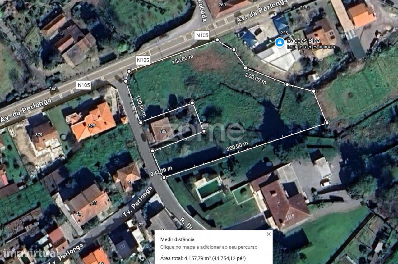 Terreno urbanizável à face da EN 105 (Porto - Guimarães) - Grande imagem: 5/13