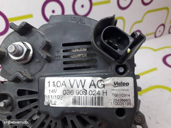 Alternador Seat Ibiza 1.4 i 85Cv de 2009 - Ref: 036903024H - NO50163 - 4