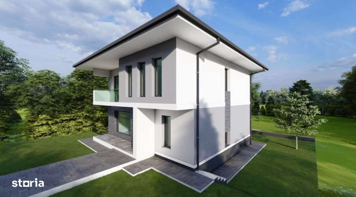 GARAJ! 190 mp utili! CANALIZARE! Vila 4 camere, Bucium-Visan-3