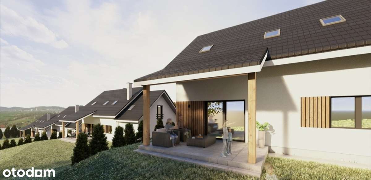 Dom z widokiem na jezioro Mucharskie (174m2)-3