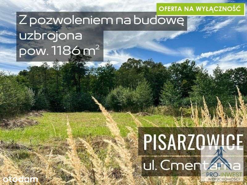 Uzbrojona działka z pozwoleniem na budowę-0