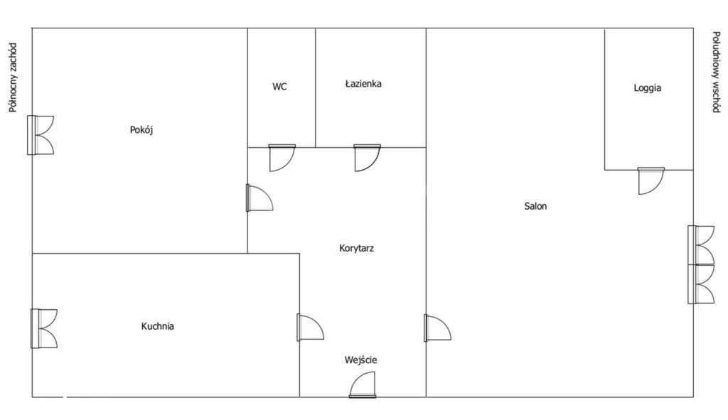 Metro Trocka! 2 pokoje 50,30m+ balkon + piwnica-11
