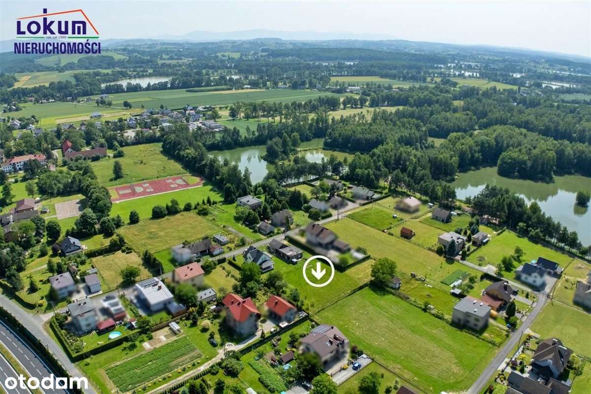 Ochaby Małe – działka pod dom i usługi - Pełny obrazek: 4/16