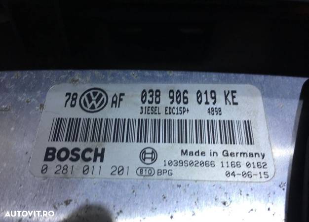 Kit Pornire Calculator Motor ECU VW Passat B5.5 1.9TDI AVF 2000 - 2005 COD : 038906019KE 038 906 019 KE - 2