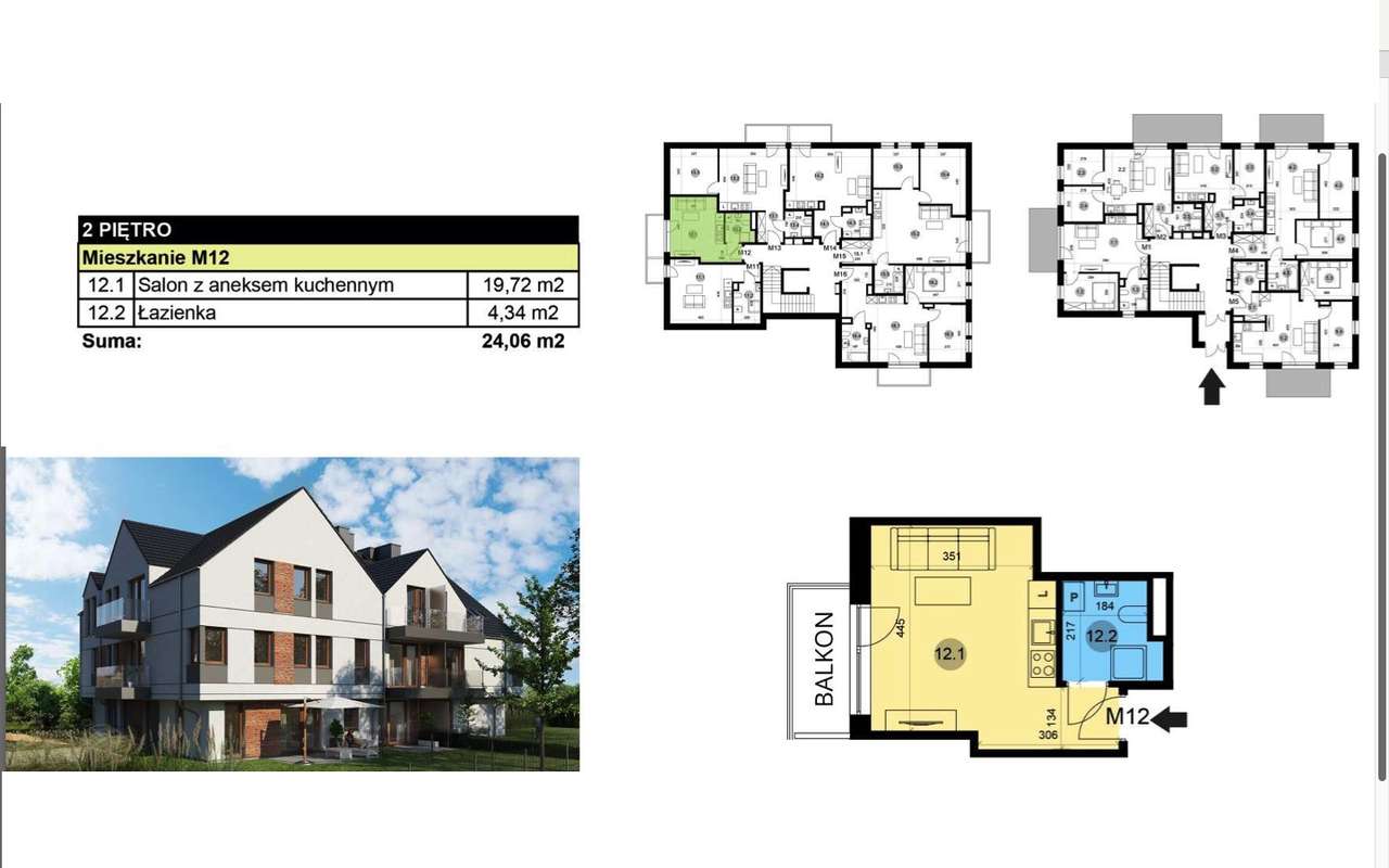 Bez prowizji i bez podatku PCC! Kameralny blok 16 mieszkań w Brwinowie - Pełny obrazek: 4/4