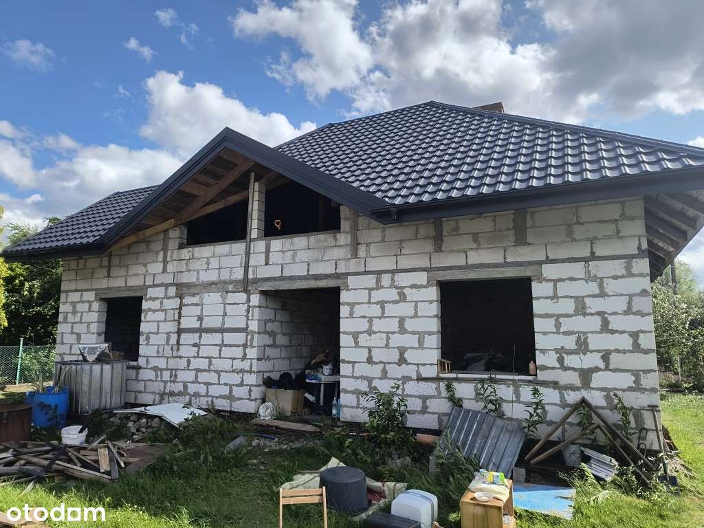 Sprzedam udział w działce z rozpoczętą budową Wałdowo Królewskie - Pełny obrazek: 5/9