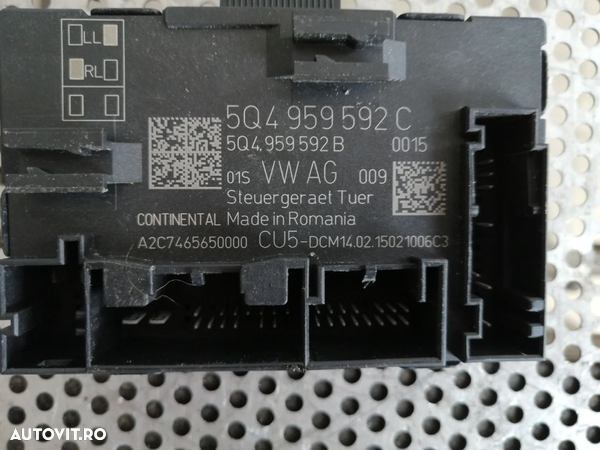 Modul Calculator Usa Stanga Dreapta Fata VW Golf 7 VII - 5