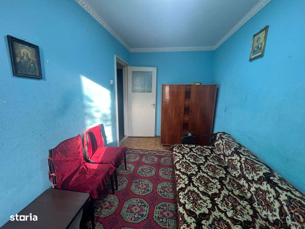 vand apartament cu 3 camere micro 19 et 1 pret 73.000 e neg-1