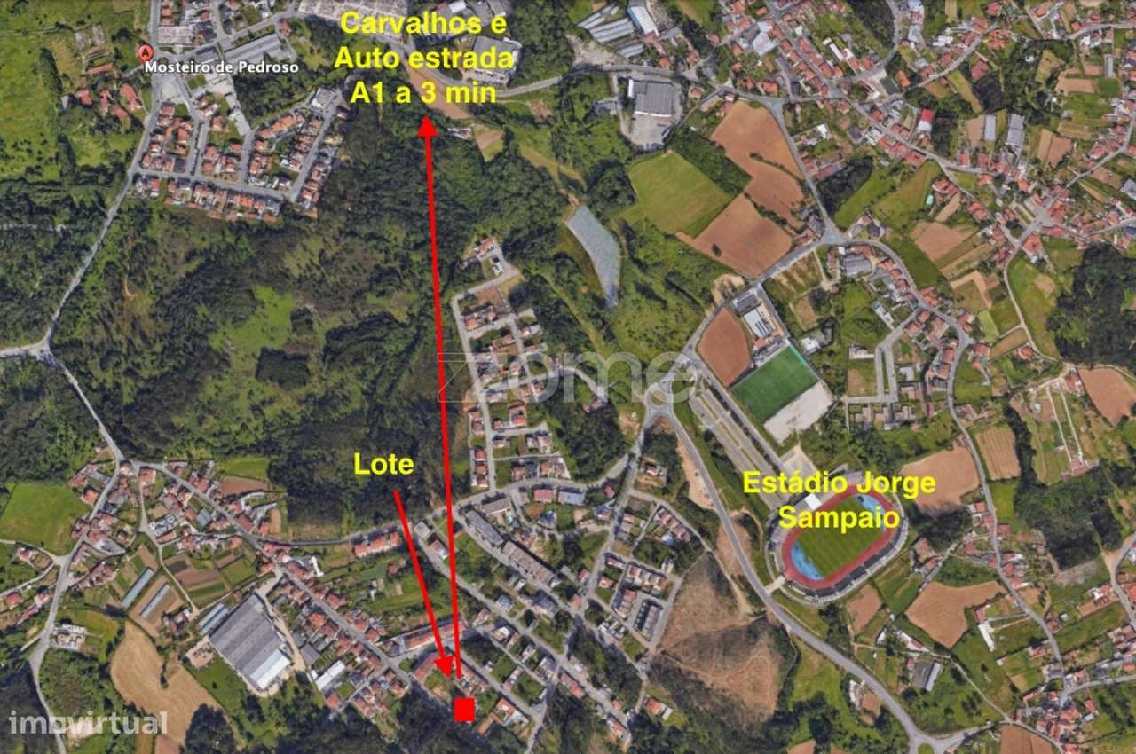 1 Lote de Terreno para Construção Pedroso - Grande imagem: 4/10