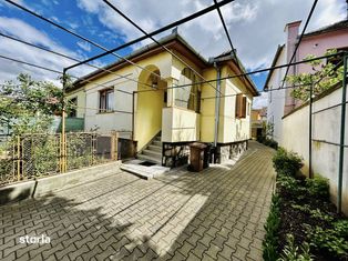 Casa de vanzare + pivnita, renovata, izolata, teren 404 mp, Piata Cluj