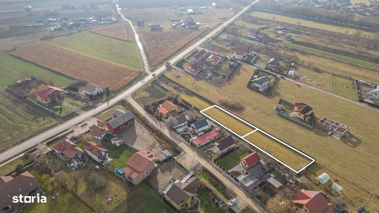 Două Loturi Alăturate de 500 mp Disponibile în Bod, Strada Gării - Imagine principală: 4/6