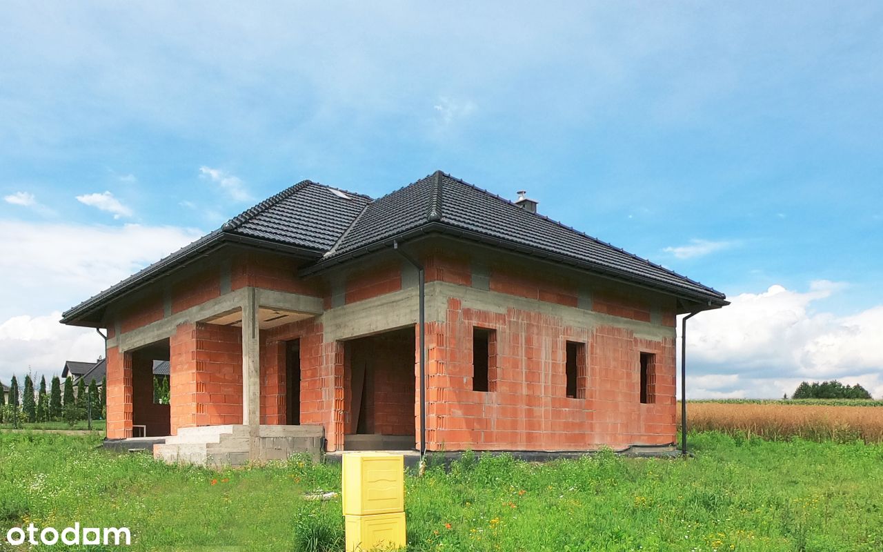 NOWY dom parterowy - Opatkowice koło Proszowic