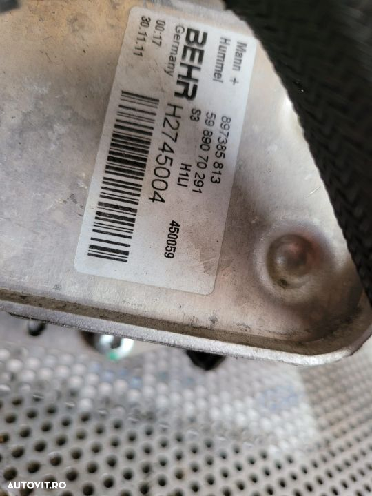 Racitor Ulei Termoflot Opel Astra J 1.7 Cdti Cod Motor A17DTR Cod 897385813 - 5